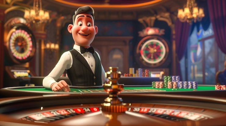 Antarmuka permainan Wolf Gold di cerutu 4d dengan simbol-simbol alam liar dan gulungan bonus